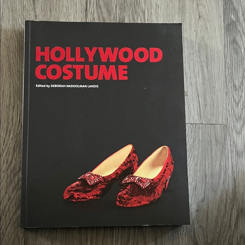 Hollywood Costume Book with Red Shoes